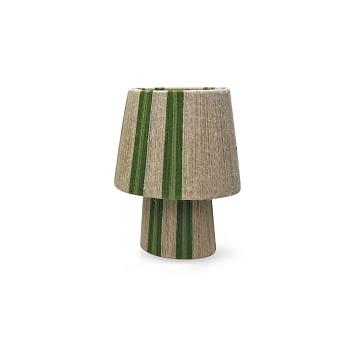 SUBTLE S GREEN TABLE LAMP